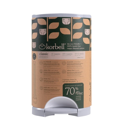Korbell Classic Blöjhink 16 liter GRS-certifierad