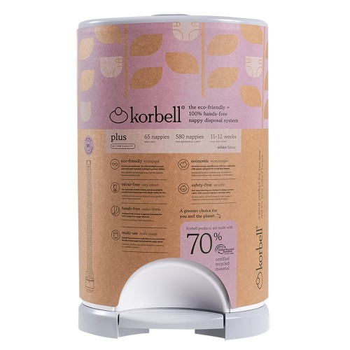 Korbell PLUS Blöjhink 26 liter GRS-certifierad